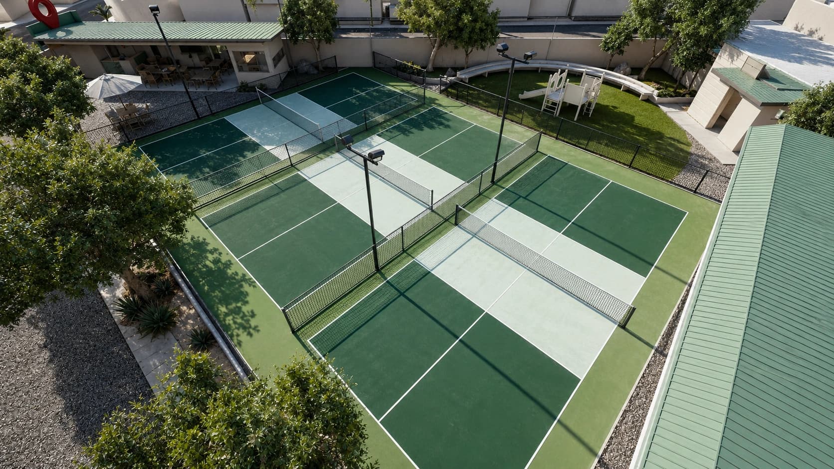 Triangle Centre Court pickleball courts in Bula, General Santos City